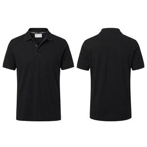Porsche Design Driver's Selection Men's Black Polo - Size US L / EU XL Cotton